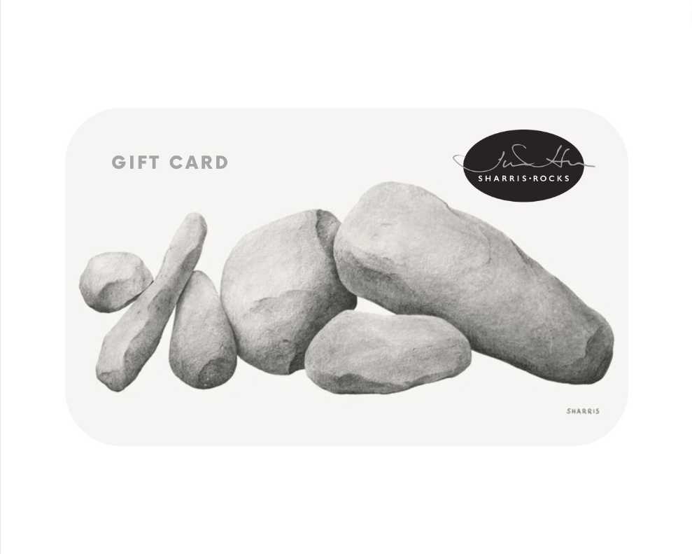 Sharris Rocks Gift Cards Artwork